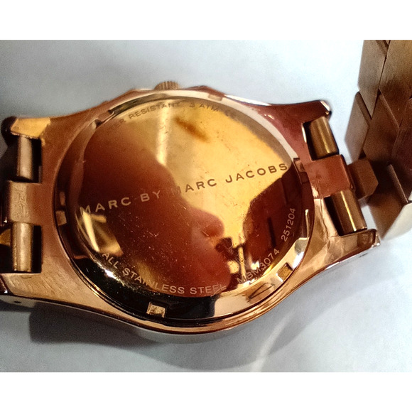 Marc Jacobs MBM3074 Rose Gold Tone Chronograph Women’s Watch Elegant & Timeless main image 9